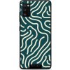 Pouzdro a kryt na mobilní telefon Samsung Mobiwear Glossy Samsung Galaxy A41 GA61G Béžové linky