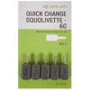 Olověná zátěž a brok Korum Zátěž Quick Change Squolivettes 8g 5ks