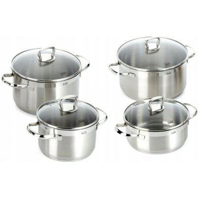 SADA HRNCŮ Silit Toskana, 4 ks, Ocel, Indukce – Sleviste.cz