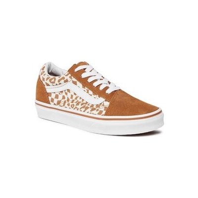 Vans Jn Old Skool VN0A4VHVBF21 Hnědá – Zboží Mobilmania