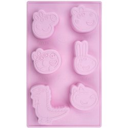 Dr. Oetker Forma na mini dorty Prasátko Peppa 29 x 17,5 x 2,5 cm 6 x 60 ml