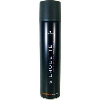 Silhouette Ultimate Shine Hairspray Super Hold lak pro max lesk vlasů 300 ml