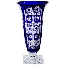 Skleněná váza Aspire koule na noze modrozelená 27 cm dekorativní váza -  Nejlepší Ceny.cz