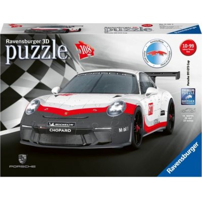 Ravensburger 3D puzzle Porsche 911 GT3 Cup 108 ks – Zbozi.Blesk.cz