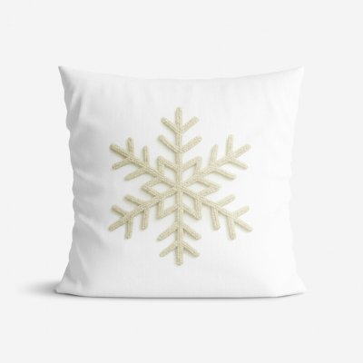 Goldea vánoční sněhová vločka 45 x 45 cm – Hledejceny.cz