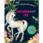 Dětská kniha s vyškrabovacími obrázky Začarovaný les – Zboží Dáma