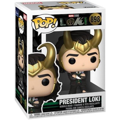 Funko POP! Marvel Loki President – Zboží Dáma