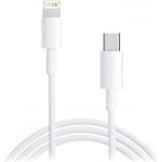 Datový kabel USB C na Lightning, délka 1m, barva bílá – Zboží Živě