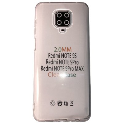 Pouzdro MobilEu silikónové Xiaomi Redmi Note 9 Pro TO47A čiré – Hledejceny.cz
