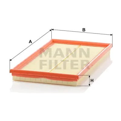 MANN FILTER Vzduchový filtr C 3479 – Hledejceny.cz