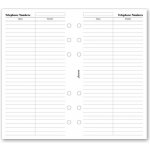 Filofax adresář - jméno, telefon náplň osobních diářů – Zboží Živě
