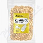 Allnature Kukuřice na popcorn 0,5 kg – Zboží Dáma