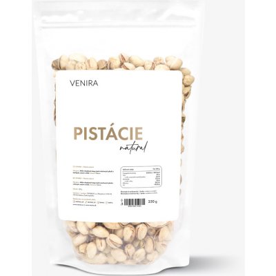 VENIRA pistácie natural nesolené 250 g