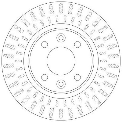 Brzdový kotouč TRW DF6534 – Sleviste.cz