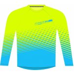 Force mtb angle krátký rukáv fluo-modrý – Sleviste.cz