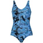 Naturana 31539 dámské jednodílné plavky modrá – Zboží Mobilmania