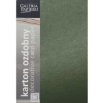 Galeria Papieru kreativní papír KRAFT zelená 275g 20ks – Zboží Dáma