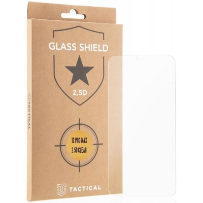 Tactical Glass Shield 2.5D sklo pro Apple iPhone 12 Pro Max Clear 8596311124082 – Zboží Živě
