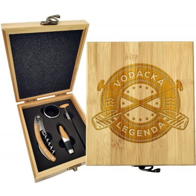 Sablio Dárková sada na víno Vodácká legenda: 147×168×49 mm – Hledejceny.cz