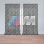 Sablio Záclony MPERFORMANCE Karbon: 2ks 150x250cm – Hledejceny.cz