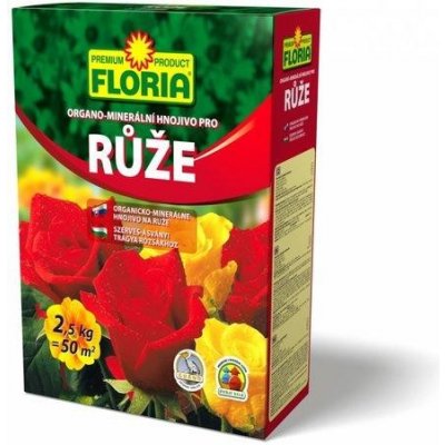 Hnojivo Agro Floria OM pro růže 2,5 kg – Zbozi.Blesk.cz