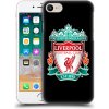 Pouzdro a kryt na mobilní telefon Apple Pouzdro Head Case Apple iPhone SE 2022 / SE 2020 ZNAK LIVERPOOL FC OFFICIAL BLACK