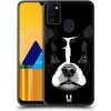 Pouzdro a kryt na mobilní telefon Samsung Pouzdro Head Case Samsung Galaxy M21 ILUSTROVANÝ BULDOČEK