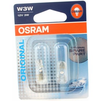 Osram 2821-02B W3W W2,1x9,5D 12V 3W