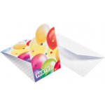 Pozvánky balónky Amscan – Zboží Dáma