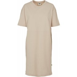 Urban Classics Ladies Organic Oversized Slit Tee Dress softseagrass