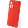 Pouzdro a kryt na mobilní telefon Xiaomi Pouzdro 1Mcz Silicone ochranné Xiaomi Redmi Note 11 Pro 4G Global version, Redmi Note 11 Pro 5G Global version rumělkově červené