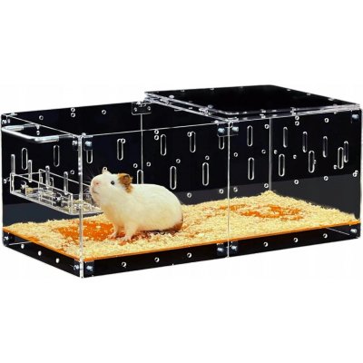 GuineaLoft Klec pro hlodavce křečka morče myši 61 x 30 x 24 cm – Sleviste.cz