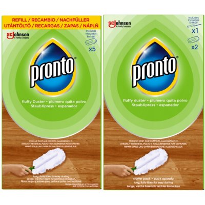 Pronto Duster prachovka na prach a zvířecí chlupy startovací sada + Náhradní Náplně Mix 2 ks – Hledejceny.cz