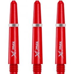 XQMax Darts Solid Colour with Logo - short - red