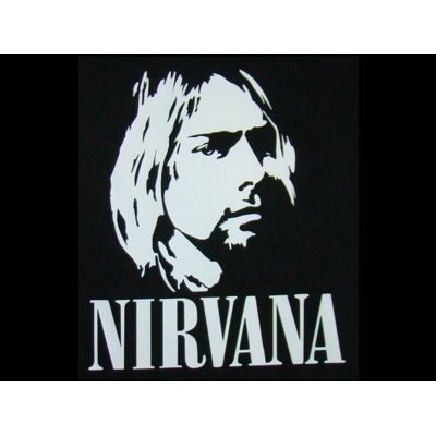 Zádovka NIRVANA Kurt bw – Zboží Dáma