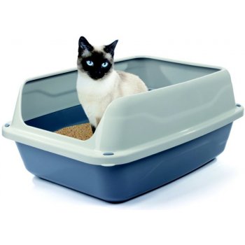 Cobbys Pet Sonic Medium toaleta pro kočky s vysokým rámem 44,5x34x18,5cm