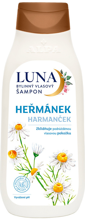 Luna bylinný vlasový šampon Heřmánek 430 ml