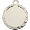 Sportovní medaile DCH Kovová medaile KMED02 3,2 cm Stříbro
