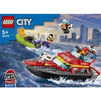 LEGO® City 60373 Hasičská záchranná loď a člun