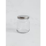 LUPA Kořenka skleněná 150 ml se stříbrným víčkem – Zboží Dáma