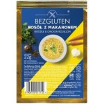 BEZGLUTEN Polévka Kuřecí vývar s nudlemi bez lepku 22 g – Zboží Dáma