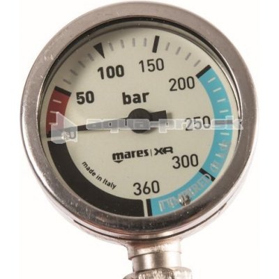 Mares XR Tlakoměr SPG52 - 15cm gumová hadice PSI – Zboží Mobilmania
