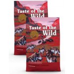 Taste of the Wild Southwest Canyon hovězí jehněčí divočák 2 x 12,2 kg – Hledejceny.cz