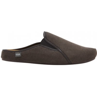 Scholl Felce pánské zdravotní domácí pantofle tmavě hnědé – Zboží Mobilmania