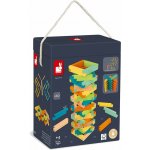 Janod Dřevěné kreativní kostky s předlohami 60 ks – Sleviste.cz