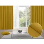 Biante Zatemňovací závěs Blackout BKU-102 Okrový - šířka 270 cm 270x140 cm – Zboží Mobilmania