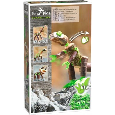 Haba Terra Kids Konstrukční sada Dinosauři 53 ks – Hledejceny.cz