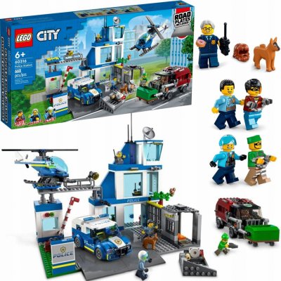 LEGO® City 60316 Policejní stanice – Zboží Dáma