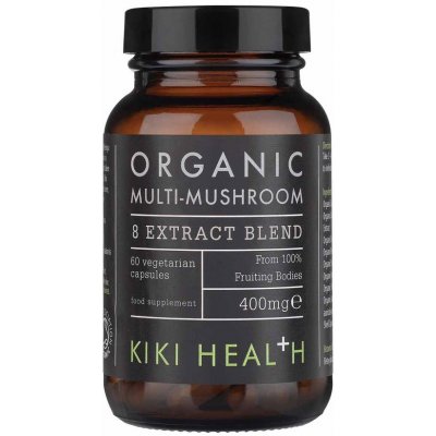 KIKI Health Multi-Mushroom Blend Organic 400 mg 60 kapslí – Hledejceny.cz