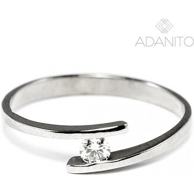 Adanito ZSK336 zlatý briliantový zásnubní prsten z bílého zlata od 10 990  Kč - Heureka.cz